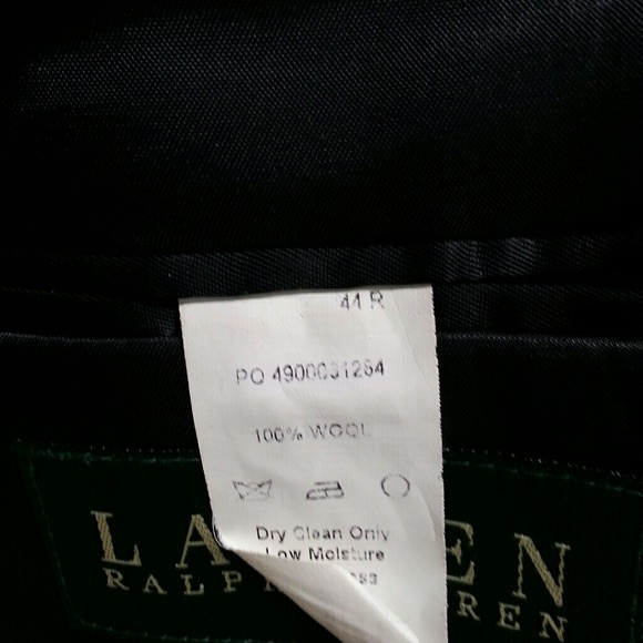 Ralph Lauren wool Glen Plaid Blazer sz 44R - Picture 3 of 8